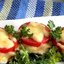 Горячая закуска из баклажанов и помидоров под сыром