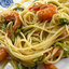 Спагетти с маццанколле и дикой спаржей