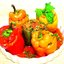 Болгарский перец, фаршированный овощами
