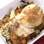 Запеченная курица с овощами
