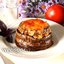Башенки из баклажанов с курицей