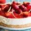 Творожный торт с клубникой