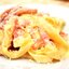 Паста с ветчиной и сливками