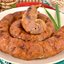 Домашняя колбаса с французской горчицей и луком