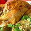Фаршированный цыпленок по-арабски