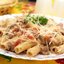 Макароны с мясом и овощами
