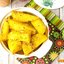 Пряный золотистый картофель в микроволновке