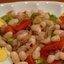 Салат из белой фасоли