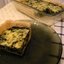 Киш со шпинатом и кабачками