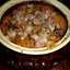 Картофель с мясом тушеный в горшочке
