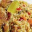 Курица с рисом по-кубински