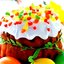 Пасхальный кулич с цукатами