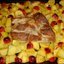 Свинина запеченная с картофелем в духовке