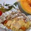 Куриное филе запечённое в фольге с тыквой и картофелем