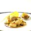 Жареные ньокки в соусе из горгонзолы с грибами