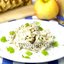 Салат с мясом и яблоком