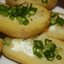 Запеченный картофель со сметаной