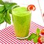 Зелёный коктейль со шпинатом и ананасом