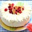 Торт из легкого творожного сыра «Малина со сливками»