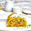 Штрудель с курицей и грибами