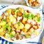 Тёплый картофельный салат с беконом