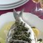 Дорада с анчоусным соусом