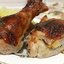 Куриные окорочка запеченные со сметаной и чесноком