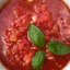 Арбузный гаспачо с базиликом