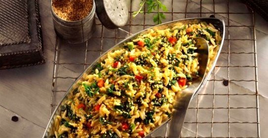 Вегетарианские орзо