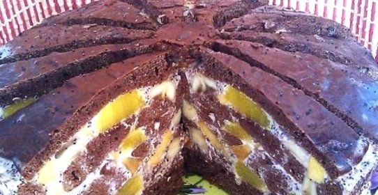 Торт Африканская ромашка