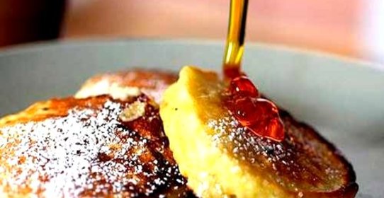 Оладьи с творогом на кефире