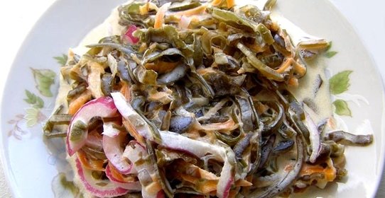 Салат из морской капусты