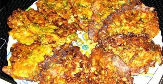 Капустные оладьи