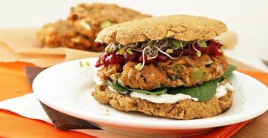 Веганский бургер