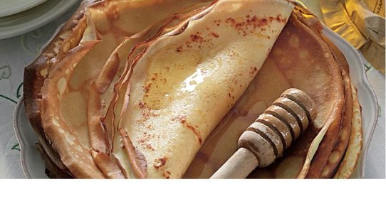 Лимонные блины