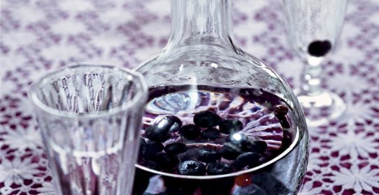 Черничная водка