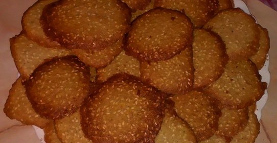 Печенье с кунжутом