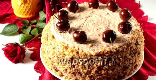 Медовик в мультиварке