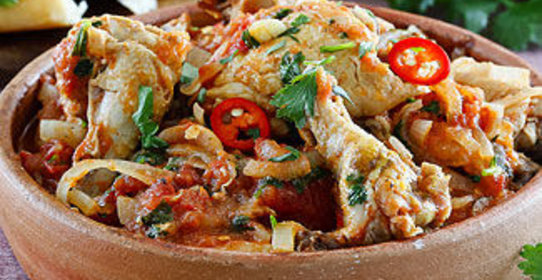 Курица по-восточному в мультиварке