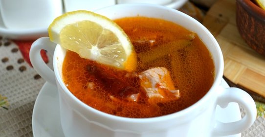 Солянка с мясом