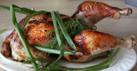 Запеченный цыпленок Горчичный