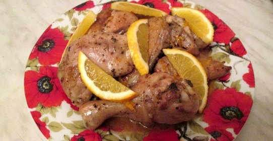 Курица в апельсиновом соусе