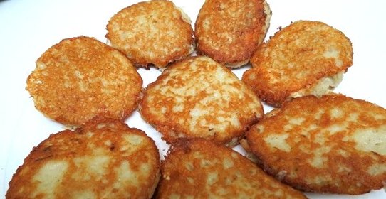 Драники с фаршем куриным