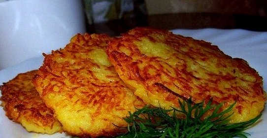 Классические белорусские драники