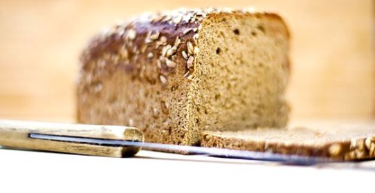 Коричневый хлеб на соде с отрубями