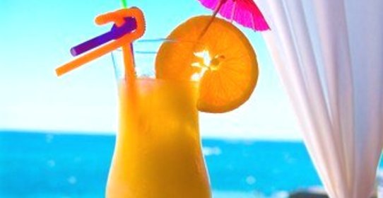 Миндально-апельсиновый коктейль