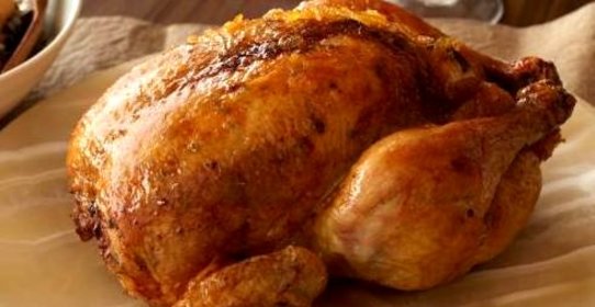 Фаршированная курица рисом с черносливом