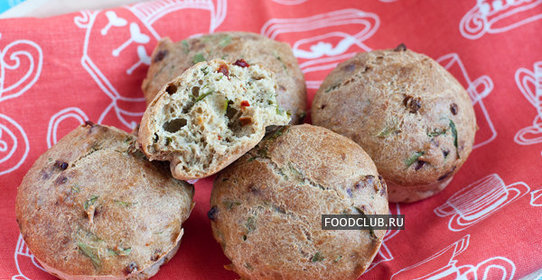 Несладкие булочки из отрубей