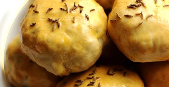 Пирожки с картошкой и беконом