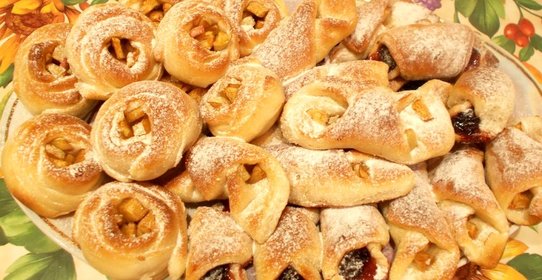 Простые рогалики на скорую руку